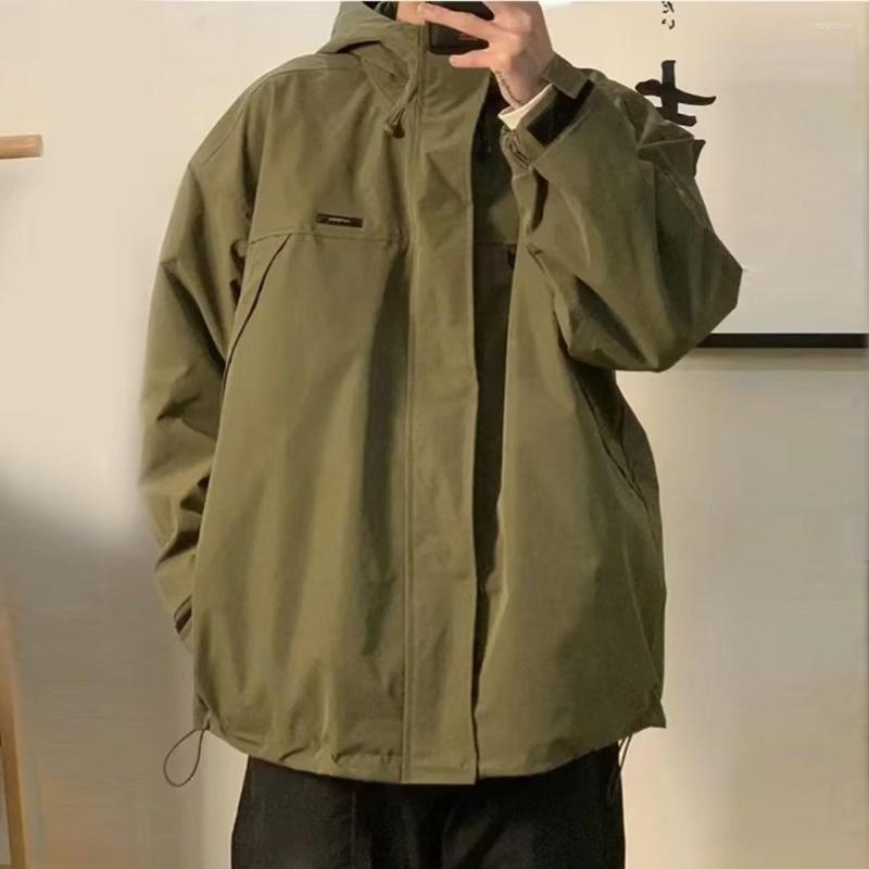 Men's Jackets Men's Trend Trench Coat Loose Autumn Hong Kong Style Storm Jacket Hooded Spring And Winter Fashion Brand, Black
Men's Jackets Men's Trend Trench Coat Loose Autumn Hong Kong Style Storm Jacket Hooded Spring And Winter Fashion Brand, Black