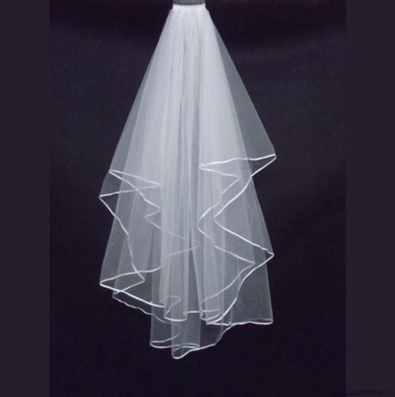 Cheap Two Layers Wedding Veils with Tomb White Ivory Satin Edge Satin Edge Two Layer Wedding Accessory Bridal Veils1519050
Cheap Two Layers Wedding Veils with Tomb White Ivory Satin Edge Satin Edge Two Layer Wedding Accessory Bridal Veils1519050