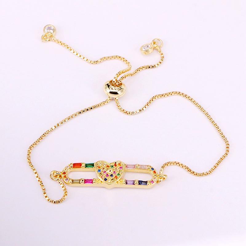 Link Bracelets Chain 6PCS Rainbow Elegant Crystal Statement Bracelet For Lady Girl Colorful Zirconia CZ Micro Pave Bar Fashion Jewelry
Link Bracelets Chain 6PCS Rainbow Elegant Crystal Statement Bracelet For Lady Girl Colorful Zirconia CZ Micro Pave Bar Fashion Jewelry