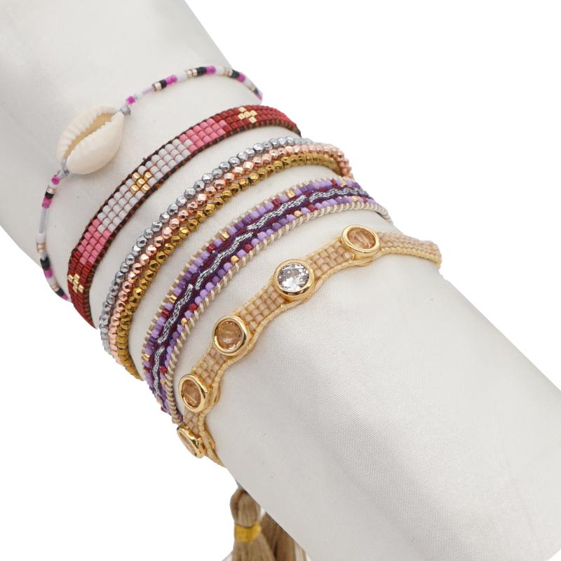 Charm Bracelets Rhinestone Bracelet Women Jewelry Colorful Miyuki Beaded Seashell Jewellery Braided Crystal Handwoven Beads
Charm Bracelets Rhinestone Bracelet Women Jewelry Colorful Miyuki Beaded Seashell Jewellery Braided Crystal Handwoven Beads