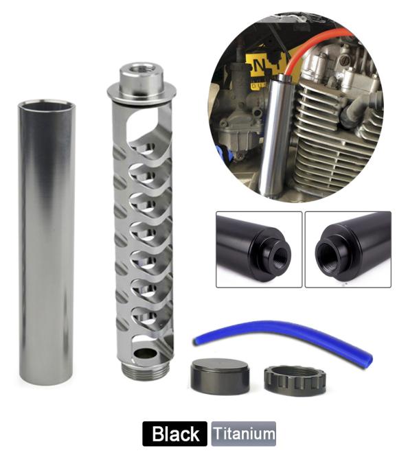 Car Fuel Filter 6 inch Spiral 1228 single core Titanium Aluminum Tube Solvent Trap For NaPa 4003 WIX 240033192056
Car Fuel Filter 6 inch Spiral 1228 single core Titanium Aluminum Tube Solvent Trap For NaPa 4003 WIX 240033192056