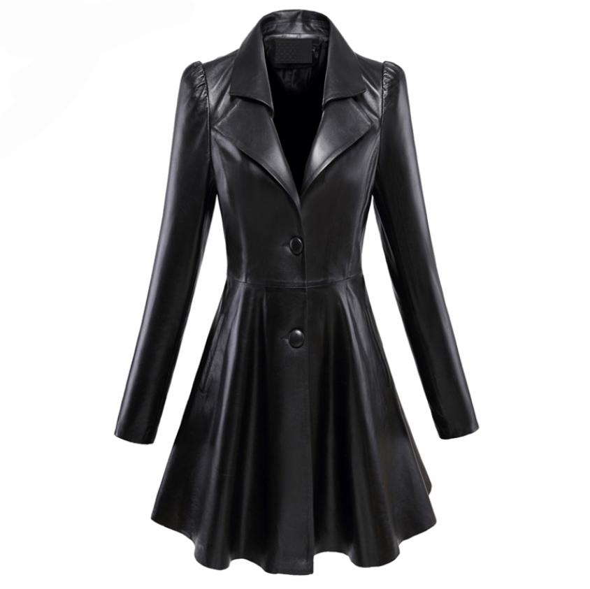 Women039s Leather Faux Leather Women Jackets Nerazzurri Fit and flare faux leather coat notched lapel long sleeve puff Skirte3942915, Black
Women039s Leather Faux Leather Women Jackets Nerazzurri Fit and flare faux leather coat notched lapel long sleeve puff Skirte3942915, Black