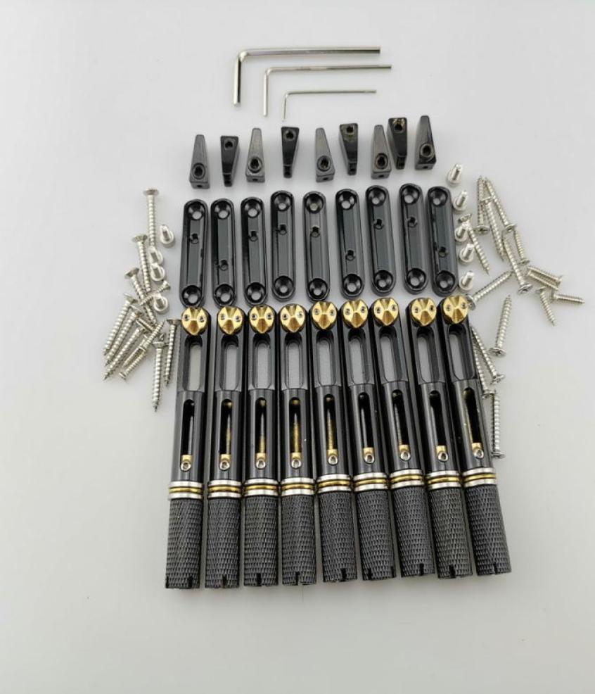 RARE Black Single Headless Guitar Bridge Headless Fanned Fret Single Fixed Brass Fan Bridges for 6 String Headless Electric Guitar4642872
RARE Black Single Headless Guitar Bridge Headless Fanned Fret Single Fixed Brass Fan Bridges for 6 String Headless Electric Guitar4642872
