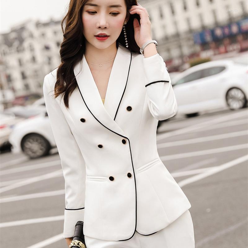 Women's Suits & Blazers Fashion Ladies White Blazer Women Jacket Long Sleeve Work Business Office Uniform Styles OL, Blazer only
Women's Suits & Blazers Fashion Ladies White Blazer Women Jacket Long Sleeve Work Business Office Uniform Styles OL, Blazer only