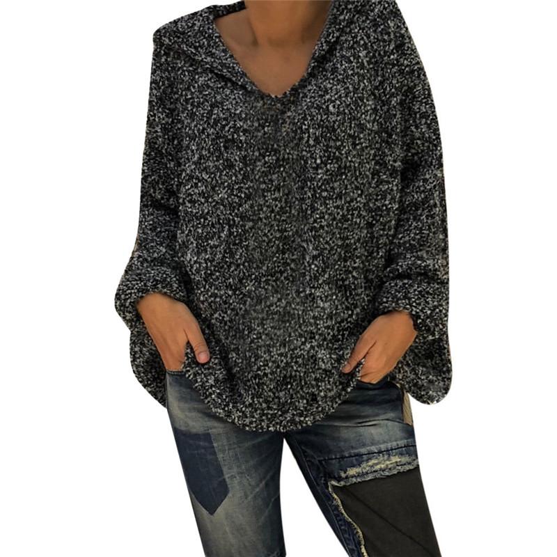 Women' Hoodies & Sweatshirts Autumn Winter Thick Warm Long Sleeve Plush Women Sweatshirt Hooded Baggy Tops Casual Cashmere Loose Coat, Picture shown
Women' Hoodies & Sweatshirts Autumn Winter Thick Warm Long Sleeve Plush Women Sweatshirt Hooded Baggy Tops Casual Cashmere Loose Coat, Picture shown