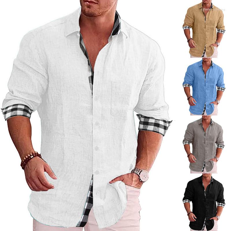 Men's Casual Shirts Men's Long Sleeve Shirt Spring Autumn Fashion Cotton Linen Single-breasted Loose Tops, Black
Men's Casual Shirts Men's Long Sleeve Shirt Spring Autumn Fashion Cotton Linen Single-breasted Loose Tops, Black