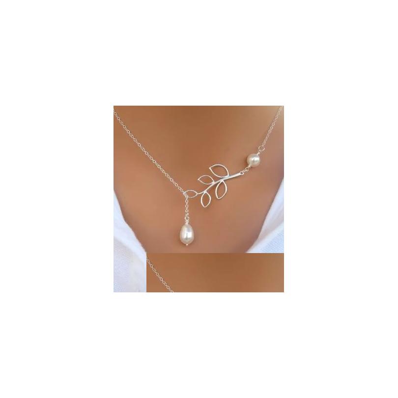 Pendant Necklaces Wholesalewholesale Fashion Sier Plated Simple Lucky Leaf Leaves Shaped Collar Statement Necklace For Women Jewelry Dhm1B
Pendant Necklaces Wholesalewholesale Fashion Sier Plated Simple Lucky Leaf Leaves Shaped Collar Statement Necklace For Women Jewelry Dhm1B