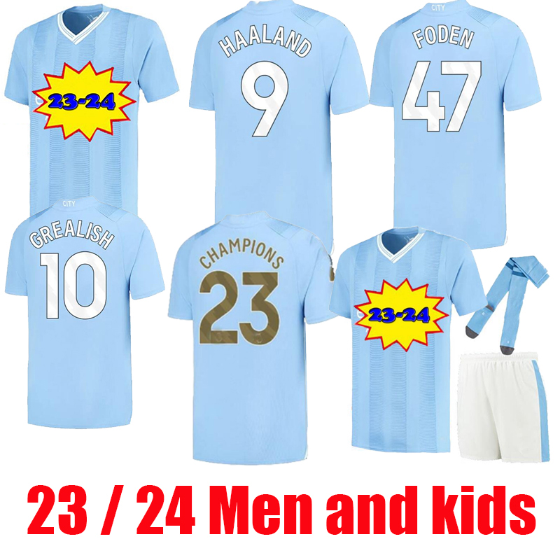 HAALAND 23 24 soccer jerseys DE BRUYNE PHILLIPS 2023 2024 Home Away Third fans player CITIES GREALISH STERLING MAHREZ FODEN Manchesters football shirt men kids kit
HAALAND 23 24 soccer jerseys DE BRUYNE PHILLIPS 2023 2024 Home Away Third fans player CITIES GREALISH STERLING MAHREZ FODEN Manchesters football shirt men kids kit
