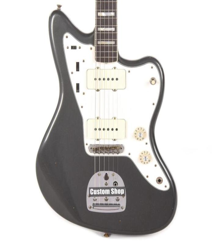 Promotion 1959 Jazzmaster Journeyman Metallic Silver Electric Guitar Wide Lollar Pickups Alder Body Amber Switch Cap Vintage T1612229
Promotion 1959 Jazzmaster Journeyman Metallic Silver Electric Guitar Wide Lollar Pickups Alder Body Amber Switch Cap Vintage T1612229
