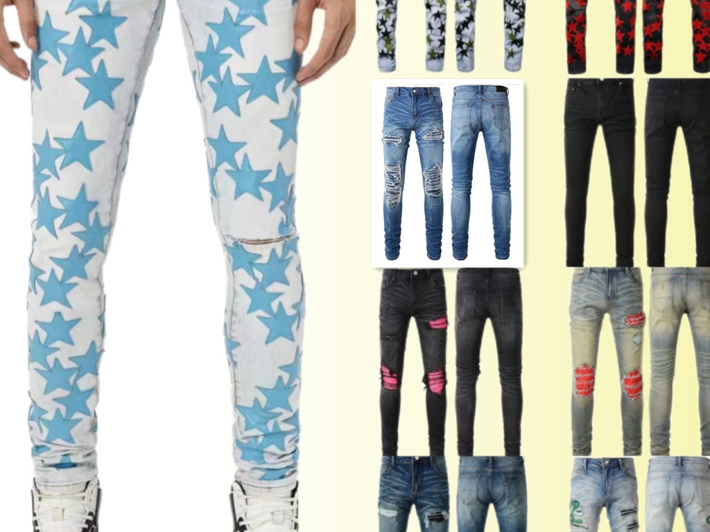 Skiny Jeans mens designer jeans for mens pants man white black rock revival jeans biker Pants man pant Broken hole embroidery Hip Hop Denim Pants letter jeans, 20#
Skiny Jeans mens designer jeans for mens pants man white black rock revival jeans biker Pants man pant Broken hole embroidery Hip Hop Denim Pants letter jeans, 20#