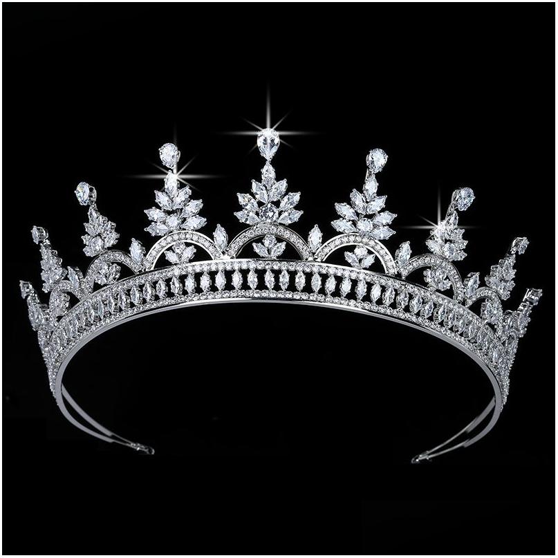 Other Crown Hadiyana Romance Magnificent Women Wedding Bride Hair Accessories Cubic Zirconia Jewelry Bc5693 Couronne De Mariage Drop Dhqnb
Other Crown Hadiyana Romance Magnificent Women Wedding Bride Hair Accessories Cubic Zirconia Jewelry Bc5693 Couronne De Mariage Drop Dhqnb