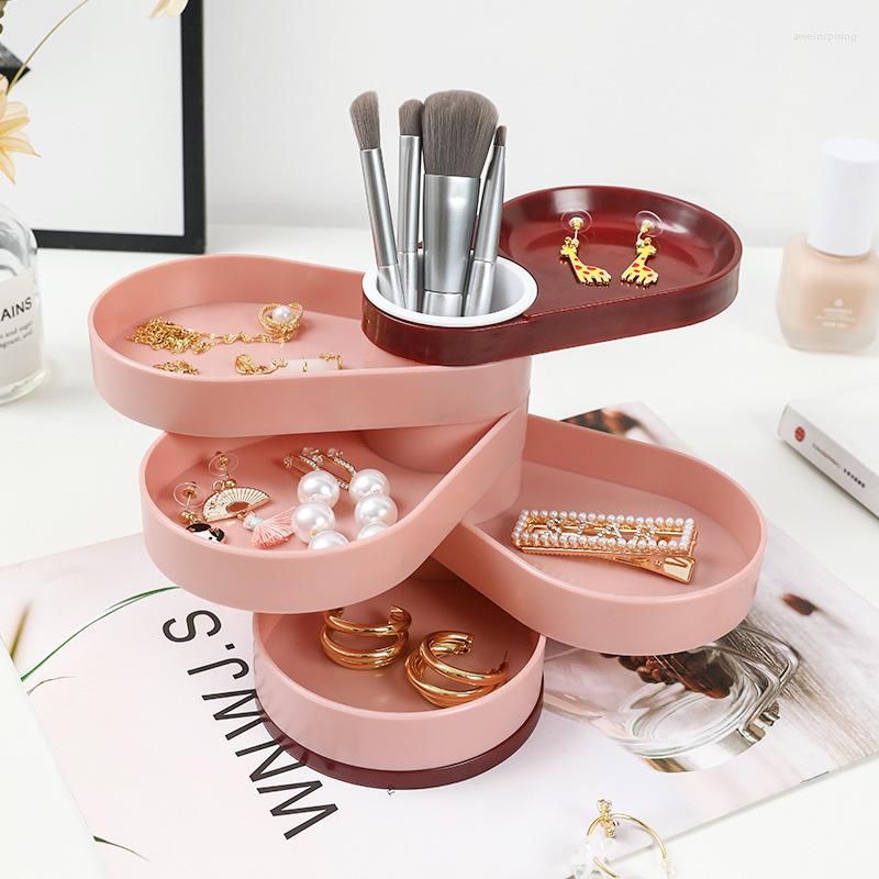 Jewelry Pouches 5-layer Storage Stand Boxes And Packaging Necklace Organizer Ring Rack Rotating Large Capacity
Jewelry Pouches 5-layer Storage Stand Boxes And Packaging Necklace Organizer Ring Rack Rotating Large Capacity