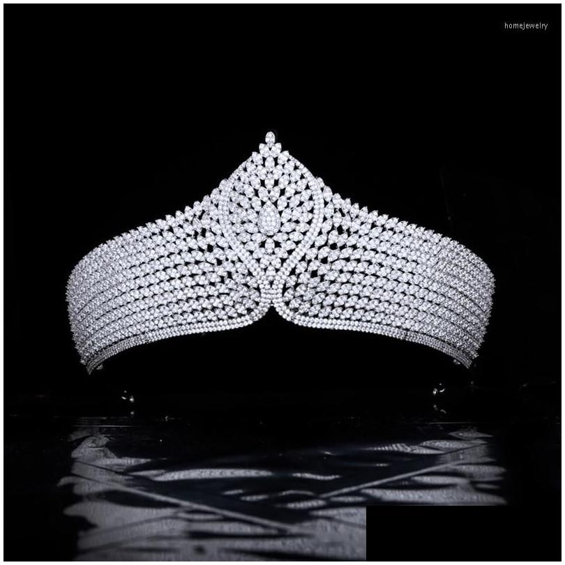 Hair Clips Barrettes Myfeivo Luxury Fl Zircon Large Crown For Bridal Wedding Elegant Bridesmaid Diadem Women Accessory Hq0585 Drop Dh87Y
Hair Clips Barrettes Myfeivo Luxury Fl Zircon Large Crown For Bridal Wedding Elegant Bridesmaid Diadem Women Accessory Hq0585 Drop Dh87Y