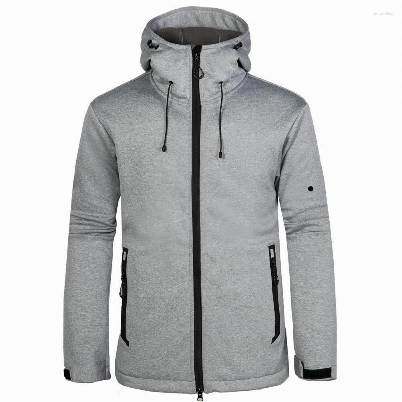 Men' Jackets Men 2023 Warm Fleece Women Waterproof Top Hooded Zipper Multi-pocket Classic Compass Embroidered Softshell Jacket Coat
Men' Jackets Men 2023 Warm Fleece Women Waterproof Top Hooded Zipper Multi-pocket Classic Compass Embroidered Softshell Jacket Coat