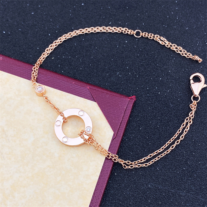 Titanium steel love chain bracelet custom womens jewelry designer bangle gold plated diamond bulk charms luxury design wholesale accessories charm gift bracelets
Titanium steel love chain bracelet custom womens jewelry designer bangle gold plated diamond bulk charms luxury design wholesale accessories charm gift bracelets