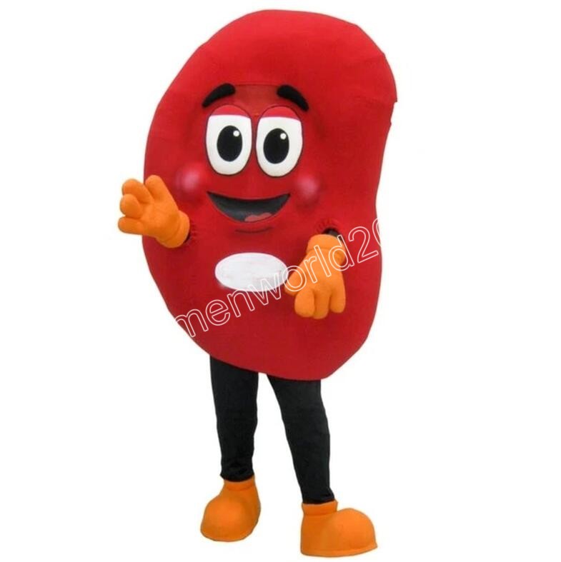 Halloween kidney Mascot Costume Simulation Cartoon Character Outfit Suit Carnival Adults Birthday Party Fancy Outfit for Men Women