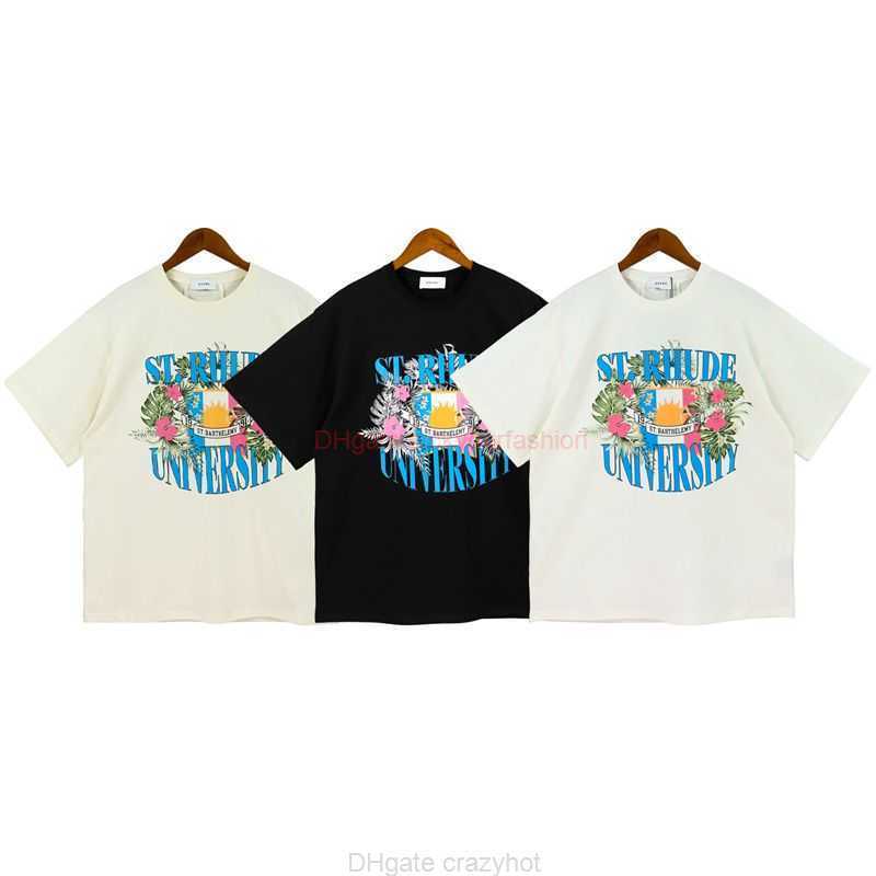 Designer Fashion Clothing Tees Tshirt American Fashion Brand Rhude New Flag Flower Print Short Sleeve Mens Womens Summer High Street Loose Casual Versatile Tshirt C, White
Designer Fashion Clothing Tees Tshirt American Fashion Brand Rhude New Flag Flower Print Short Sleeve Mens Womens Summer High Street Loose Casual Versatile Tshirt C, White