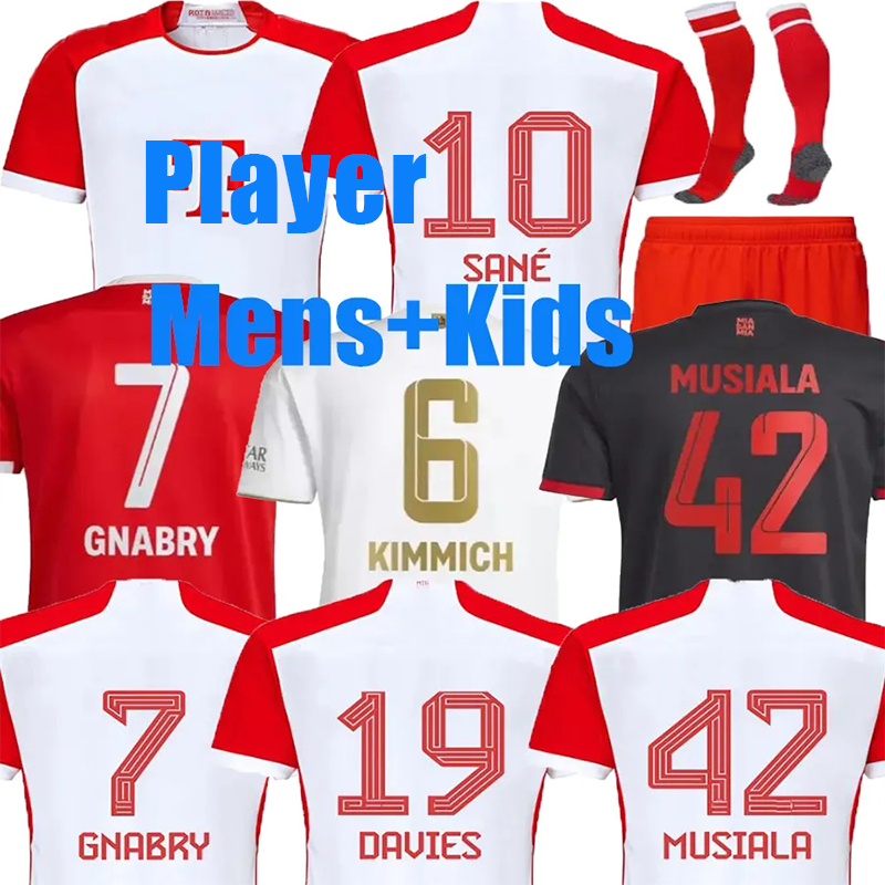 MUSIALA soccer jerseys SANE 23 24 football shirt GORETZKA GNABRY BAYERNS mUNIch men kids kits KIMMICH fans player sets maillots de foot, 22 23
MUSIALA soccer jerseys SANE 23 24 football shirt GORETZKA GNABRY BAYERNS mUNIch men kids kits KIMMICH fans player sets maillots de foot, 22 23