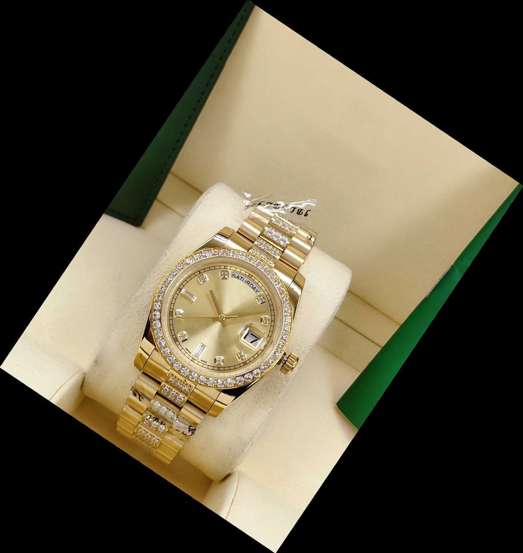36mm new designer woman gold high quality AAA Women diamond Watches with sapphire crystal Movement Mechanical Automatic watch men's montr d