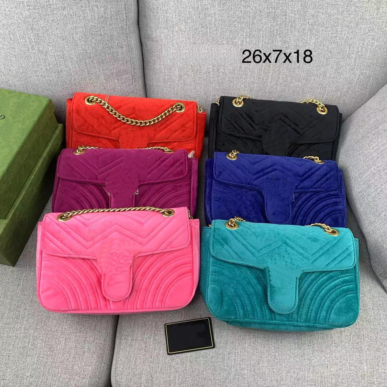 Marmont Cross Body Bag Classic Brand Buckle Shoulder Bag All-match Commuting Chain Armpit Bag Designer Luxury Brand, Image color
Marmont Cross Body Bag Classic Brand Buckle Shoulder Bag All-match Commuting Chain Armpit Bag Designer Luxury Brand, Image color