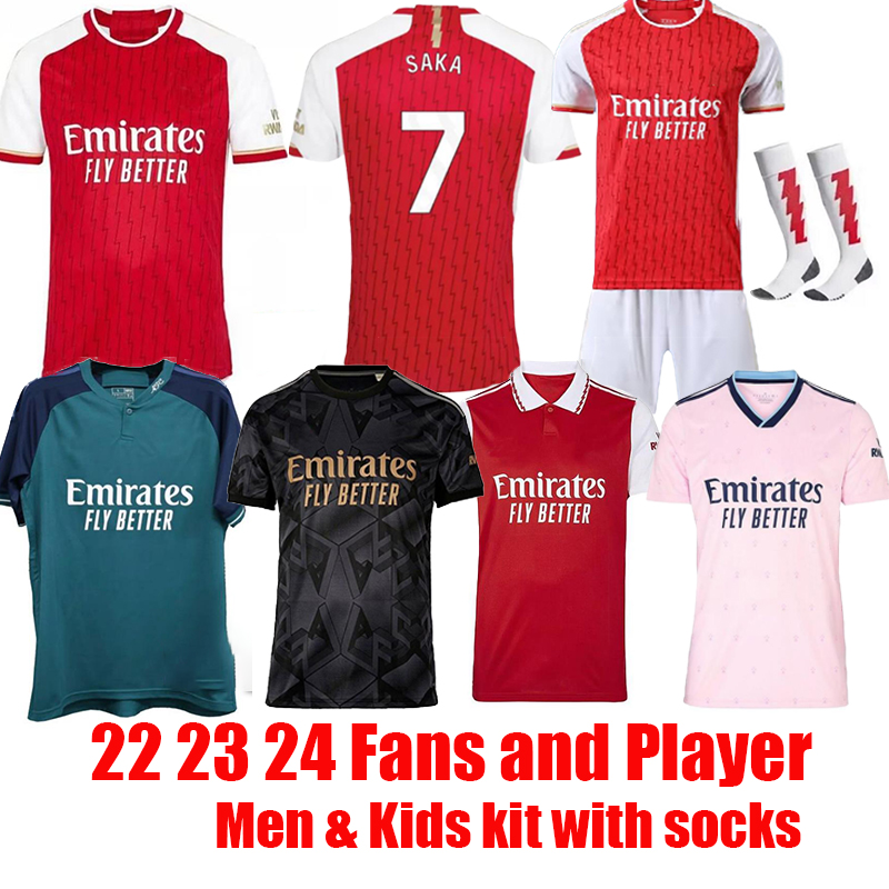 23 24 ARSena soccer jerseys MARTINELLI SMITH ROWE SAKA ODEGAARD Home Away Third Fans Player G.JESUS FABIO 2023 2024 football tops shirt Men Kids kit socks uniforms, Home kit with patch 2
23 24 ARSena soccer jerseys MARTINELLI SMITH ROWE SAKA ODEGAARD Home Away Third Fans Player G.JESUS FABIO 2023 2024 football tops shirt Men Kids kit socks uniforms, Home kit with patch 2