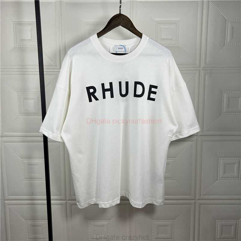 Designer Fashion Clothing Tees Tshirt Rhude High Street Banner Print Loose Short Sleeve Mens Hip Hop Casual Couple Versatile Tshirt Cotton Streetwear Tops Casual Sp, White
Designer Fashion Clothing Tees Tshirt Rhude High Street Banner Print Loose Short Sleeve Mens Hip Hop Casual Couple Versatile Tshirt Cotton Streetwear Tops Casual Sp, White