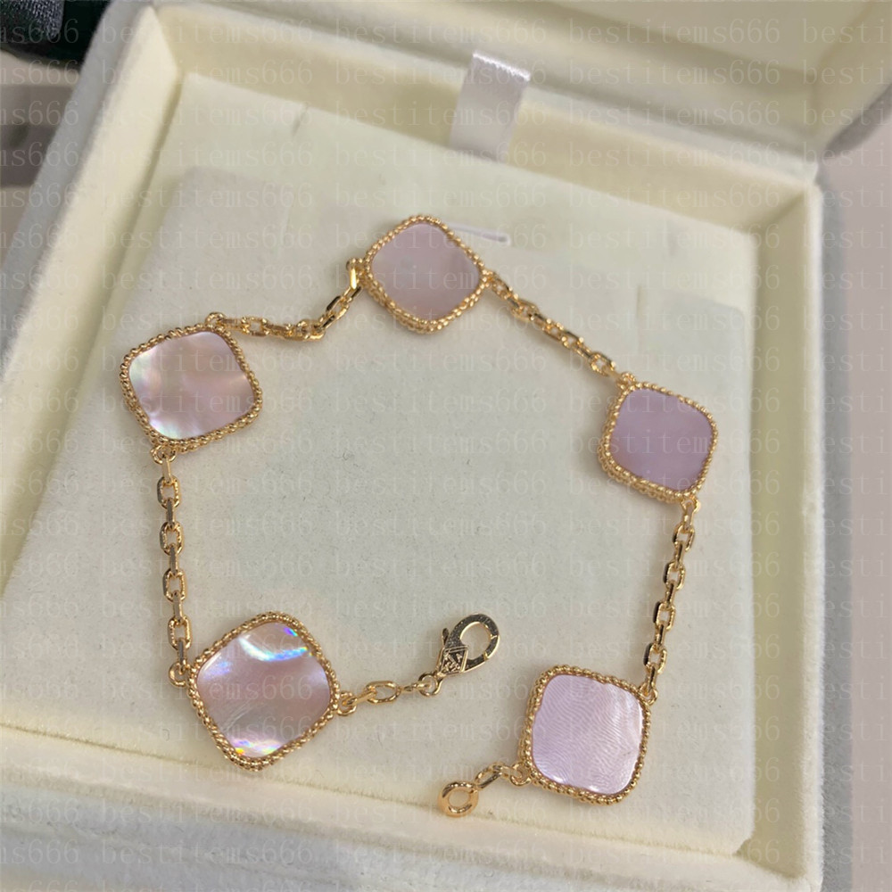 Fashion Classic 4/Four Leaf Clover Charm Bracelets Bangle Chain 18K Gold Agate Shell Mother-of-Pearl For Women&Girl Wedding Mother' Day Jewelry Women Gold G01
Fashion Classic 4/Four Leaf Clover Charm Bracelets Bangle Chain 18K Gold Agate Shell Mother-of-Pearl For Women&Girl Wedding Mother' Day Jewelry Women Gold G01