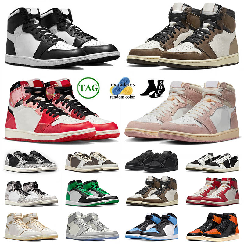 2023 Designer Mens Basketball Shoes Jumpman 1s High OG 1 Black White 85 Next Chapter Ts x Washed Pink Sail Men Women Skyline Trainers Sneakers, 49
2023 Designer Mens Basketball Shoes Jumpman 1s High OG 1 Black White 85 Next Chapter Ts x Washed Pink Sail Men Women Skyline Trainers Sneakers, 49