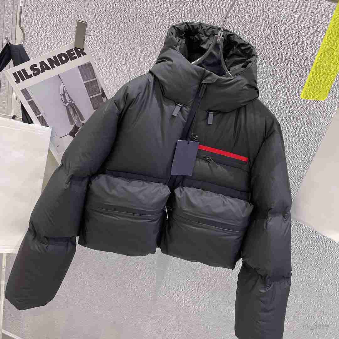 Women's down jacket parkas fashion with classic letter hooded large pocket jackets winter warm short cotton coat 3 colors Size S
Women's down jacket parkas fashion with classic letter hooded large pocket jackets winter warm short cotton coat 3 colors Size S