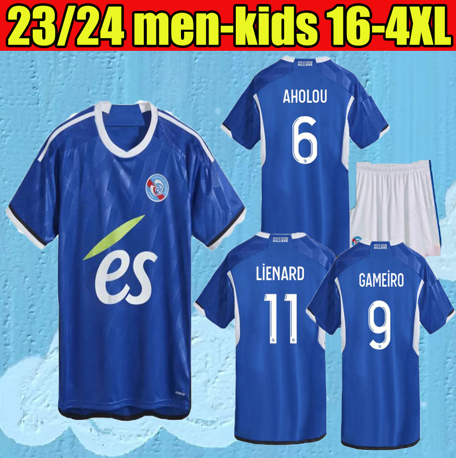 2023 2024 RC Strasbourg Alsace soccer jerseys DIALLO BELLEGARDE Gameiro AJORQUE maillot de foot Home 23 24 MOTHIBA LiENARD DIARRA DJIKU Football shirt, Black
2023 2024 RC Strasbourg Alsace soccer jerseys DIALLO BELLEGARDE Gameiro AJORQUE maillot de foot Home 23 24 MOTHIBA LiENARD DIARRA DJIKU Football shirt, Black