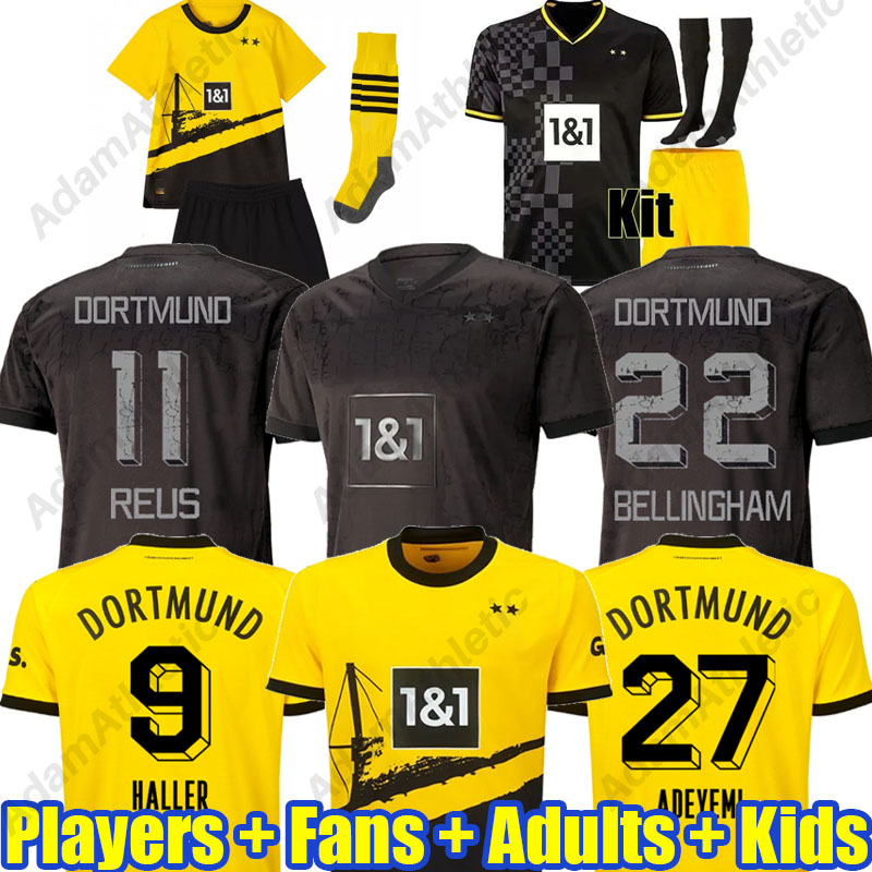BELLINGHAM soccer jersey 23/24 REUS ADEYEMI HALLER jersey Coal and Steel Blackout kit HUMMELS SULE REYNA BRANDT football shirts kids kit player version 2023 2024, 23-24 home+ucl
BELLINGHAM soccer jersey 23/24 REUS ADEYEMI HALLER jersey Coal and Steel Blackout kit HUMMELS SULE REYNA BRANDT football shirts kids kit player version 2023 2024, 23-24 home+ucl