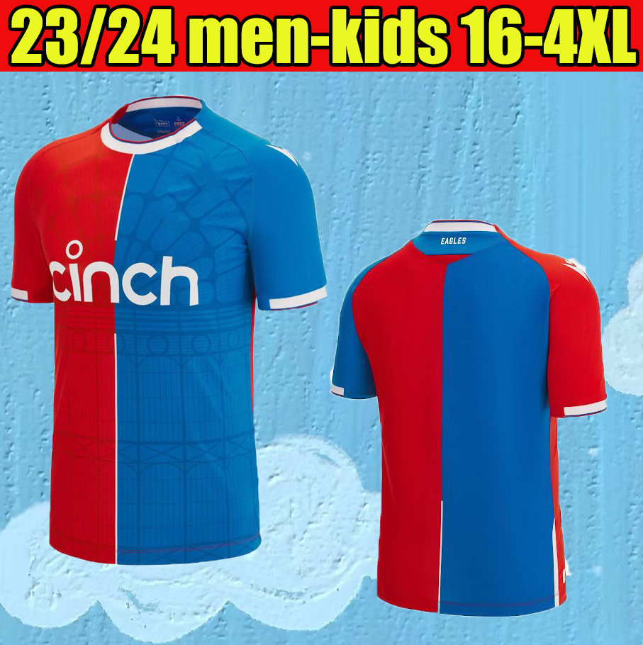 23 24 EAGLES soccer jerseys CPFC HOME 2023 2024 EDOUARD ZAHA MILIVOJEVIC MATETA J. AYEW SAKHO TOWNSEND MEYER SCHLUPP PALACE Men kids football shirt Crystal, Blue
23 24 EAGLES soccer jerseys CPFC HOME 2023 2024 EDOUARD ZAHA MILIVOJEVIC MATETA J. AYEW SAKHO TOWNSEND MEYER SCHLUPP PALACE Men kids football shirt Crystal, Blue