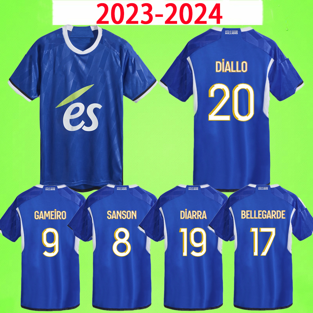 2023 2024 Strasbourg Soccer Jerseys 23 24 Men Kit kids Maillot de football shirts DIALLO GAMEIRO AHOLOU DIARRA BELLEGARDE DJIKU SANSON LIENARD home away blue
2023 2024 Strasbourg Soccer Jerseys 23 24 Men Kit kids Maillot de football shirts DIALLO GAMEIRO AHOLOU DIARRA BELLEGARDE DJIKU SANSON LIENARD home away blue