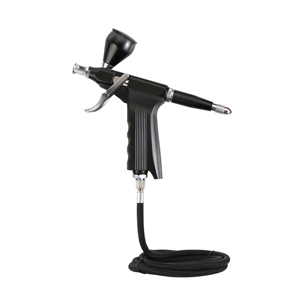Spray Guns RIBO Dual Action Airbrush Gun Easy Clean 20 40CC 0.3MM Trigger Simple Spary Pen 230526