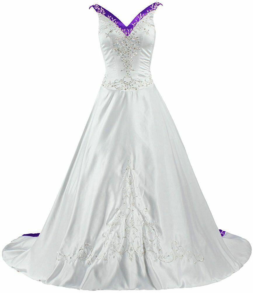 Gothic Navy With White Wedding Dress 2023 Elegant Embroidery Beaded Satin Boho Rustic Country Bride Dress Celtic Hippie Bridal vestidos de novia Gothi