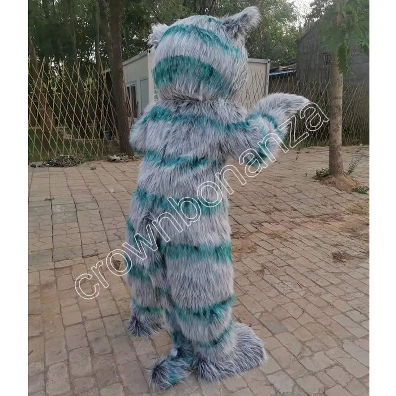 Cheshire cat Mascot Costumes Cartoon Carnival Unisex Adults Outfit Birthday Party Halloween Christmas Outdoor Outfit Suit
