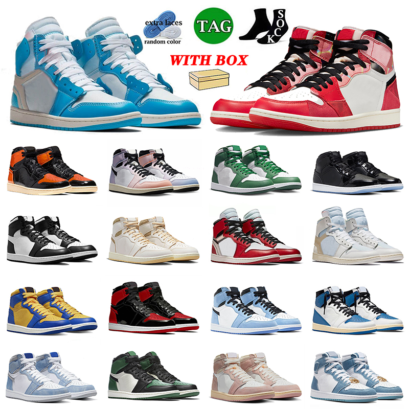 Outdoor Sports 1s Og Basketball Shoes Jumpman 1 for Mens Women Unc Spider-verse Next Chapter Space Jam University Blue Washed Pink Hyper Royal Trainers Sneakers 36-47
Outdoor Sports 1s Og Basketball Shoes Jumpman 1 for Mens Women Unc Spider-verse Next Chapter Space Jam University Blue Washed Pink Hyper Royal Trainers Sneakers 36-47