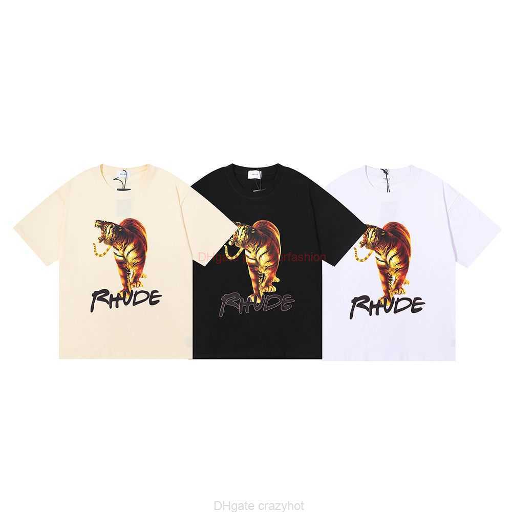 Designer Fashion Clothing Tees Tshirt Niche Beauty Trend Rhude Tiger Hd Printing High Gram Weight Double Yarn Pure Cotton Short Sleeve Tshirt for Boys Girls Cotton St, Black 5026
Designer Fashion Clothing Tees Tshirt Niche Beauty Trend Rhude Tiger Hd Printing High Gram Weight Double Yarn Pure Cotton Short Sleeve Tshirt for Boys Girls Cotton St, Black 5026