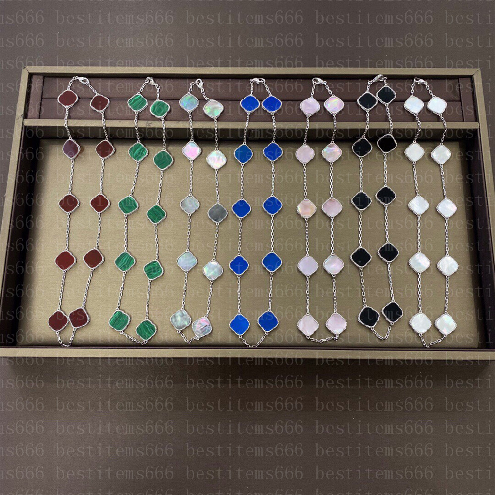 2023 Fashion Vintage 4/Four Leaf Clover Necklace Elegant Ten Clover Classic Bracelet Necklace Women's Jewelry Pendant High Quality
2023 Fashion Vintage 4/Four Leaf Clover Necklace Elegant Ten Clover Classic Bracelet Necklace Women's Jewelry Pendant High Quality