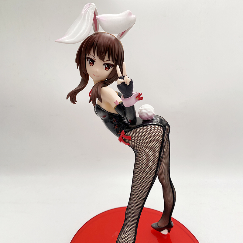Funny Toys Freeing KonoSuba Gods Blessing on this Wonderful World! Megumin Bunny Ver. PVC Action Figure Anime Figure Model Toys