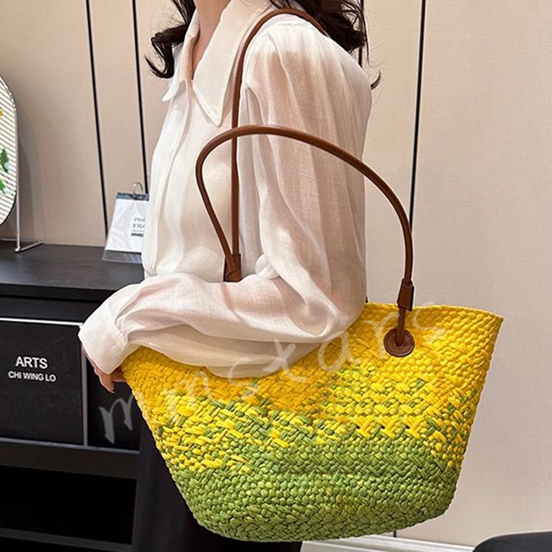 Fashion Women Anagram Basket loewee Bag Designer Handwoven Body Open Beach Handbag Luxury Summer Beach Tote Weave Shoulder Bags
Fashion Women Anagram Basket loewee Bag Designer Handwoven Body Open Beach Handbag Luxury Summer Beach Tote Weave Shoulder Bags