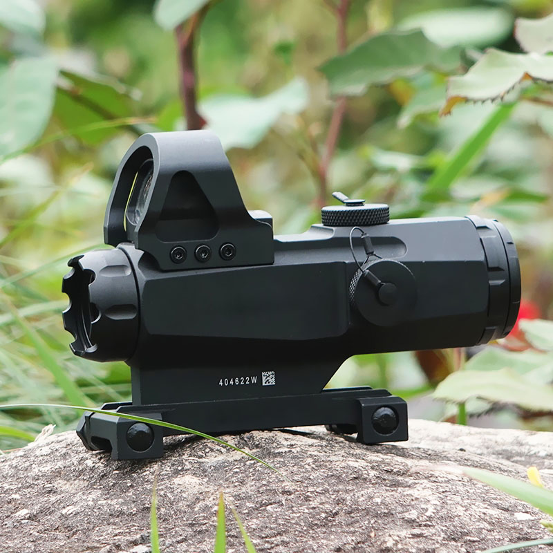 The new Mark 4 High Accuracy Multi-Range Riflescope HAMR 4x24mm Magnifier Red Dot Scope Hybrids Sight