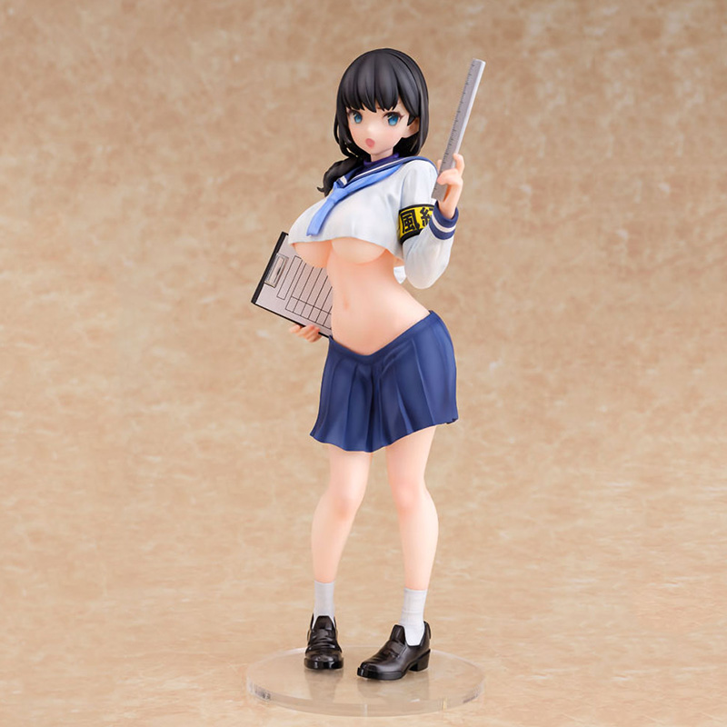 Funny Toys Daiki Kougyou POPQNs Serious! Fuki Iin-san Illustration by POPQN PVC Action Figure Anime Sexy Figure Model Toys Dol