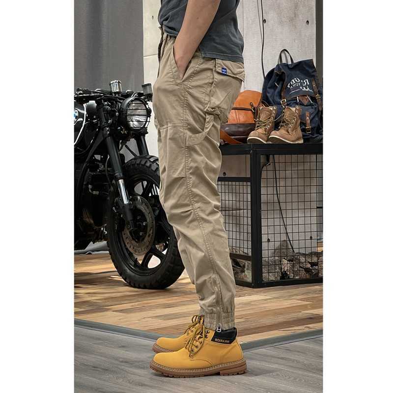 Pants Camouflage Navy Trousers harem Y2K tactical military cargo pants Men's technical clothing High quality outdoor hip-hop work stack Flat nood