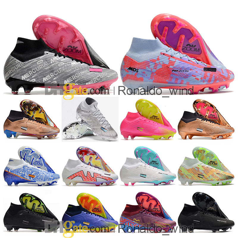 Gift Bag Men Women Football Boots Cristiano Ronaldo CR7 Mercurial Superfly IX 9 Elite FG Cleats Neymar Mbappe Kids Boy Soccer Shoes Outdoor Trainers Botas De Futbol, Color 2
Gift Bag Men Women Football Boots Cristiano Ronaldo CR7 Mercurial Superfly IX 9 Elite FG Cleats Neymar Mbappe Kids Boy Soccer Shoes Outdoor Trainers Botas De Futbol, Color 2