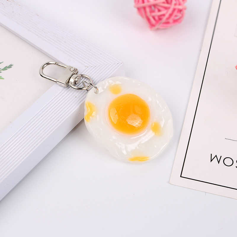 Key Rings Creative and Fun Simulation Food Car Cute Fruit Strawberry Orange Keychain Women's Bag Charm Jewelry Gift Chaveiro G230526