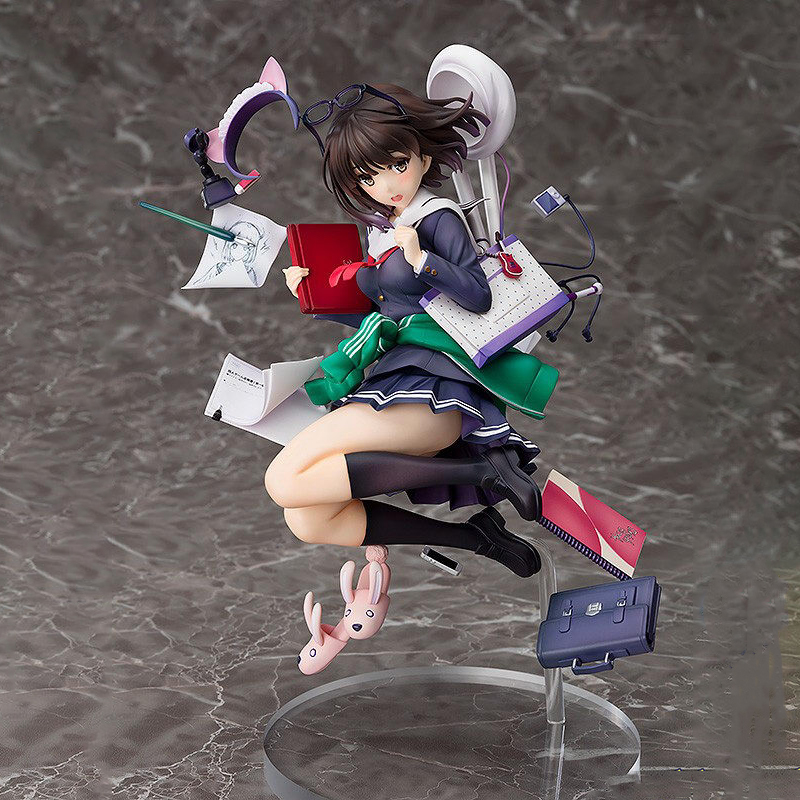Funny Toys Anime Saekano How to Raise a Boring Girlfriend Kato Megumi PVC Action Figure Japanese Anime Figure Model Toys Doll Gi