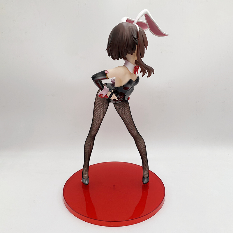 Funny Toys Freeing KonoSuba Gods Blessing on this Wonderful World! Megumin Bunny Ver. PVC Action Figure Anime Figure Model Toys