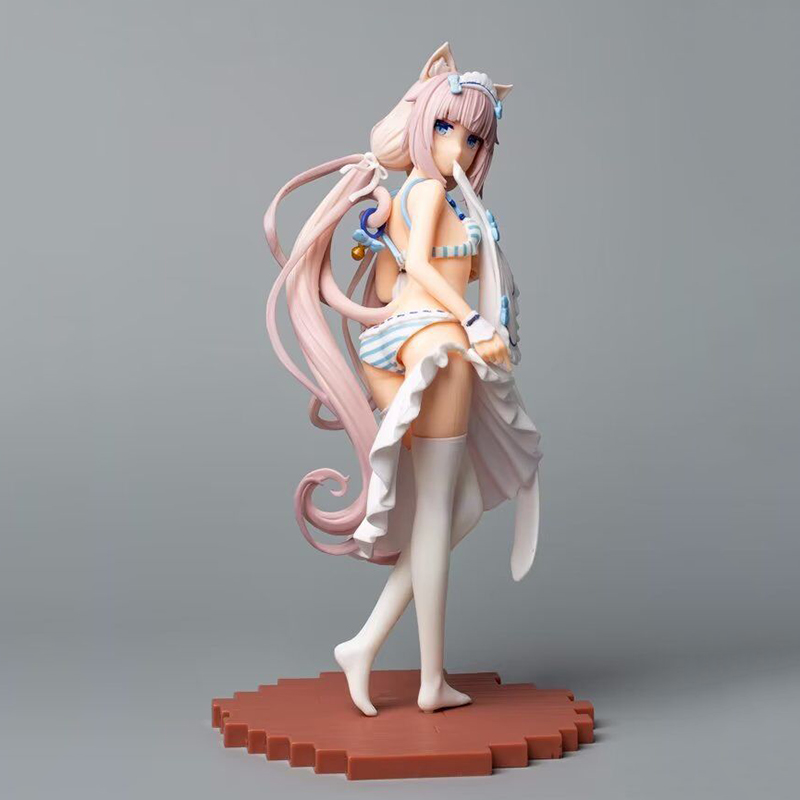 Funny Toys PLUM NekoPara Chocola Vanilla Dress Up Time 1/7 Scale PVC Action Figure Anime Figure Model Toys Collection Doll Gift