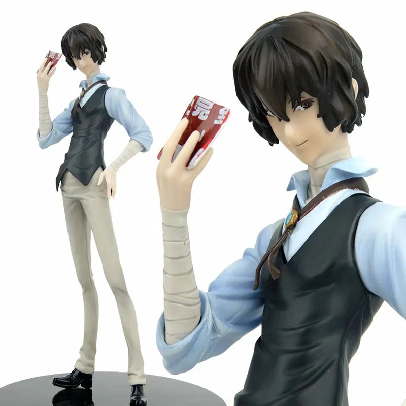 Funny Toys Bungo Stray Dogs Osamu Dazai PVC Action Figure Japanese Anime Figure Model Toys Collection Doll Gift